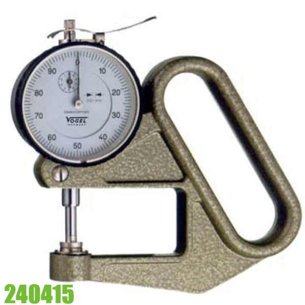 240411-dong-ho-do-do-day-0-10mm-vogel-germany Đồng hồ đo độ dày 240411, thang đo 0-10mm, độ chính xác 0.01mm.