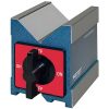 V-Block từ tính 101x67x95mm Vogel 331011, đường kính phôi Ø6 - Ø30mm.