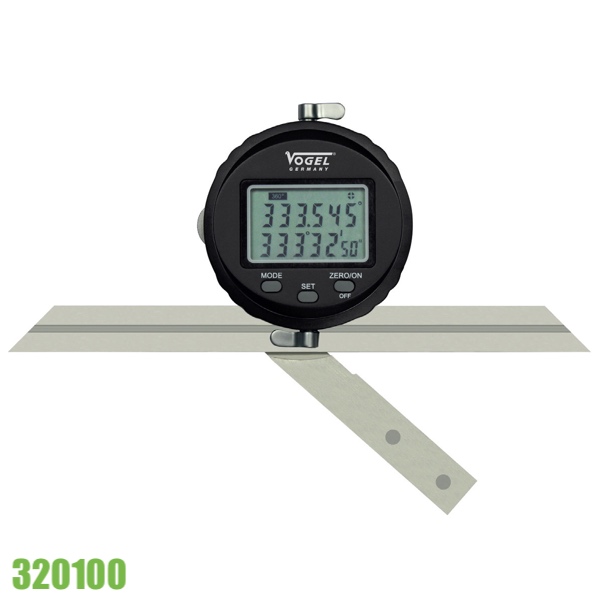 Thước đo góc vạn năng điện tử, kết nối USB, Vogel Germany 320100 Thước đo góc vạn năng điện tử 0 - 360°, Vogel Germany 320100
