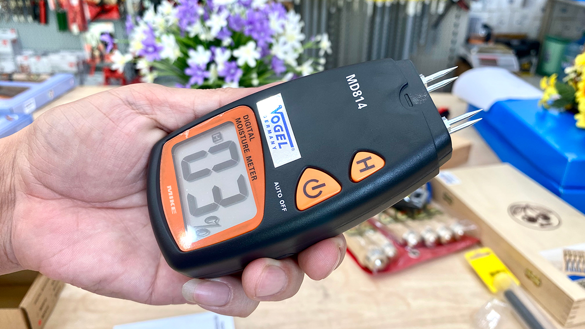 Máy đo độ ẩm gỗ, vật liệu Vogel Germany 641006, 4 cây kim Máy đo độ ẩm gỗ, vật liệu Vogel Germany 641006, 4 cây kim