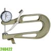 Đồng hồ đo độ dày 240422, vật liệu tấm từ 0-30mm, độ sâu ngàm đo 400mm.