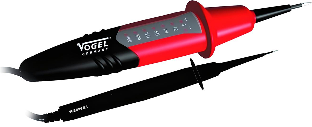 Bút kiểm tra điện áp 2 cực 640356, 6 - 400 V AC/DC, cấp IP 44