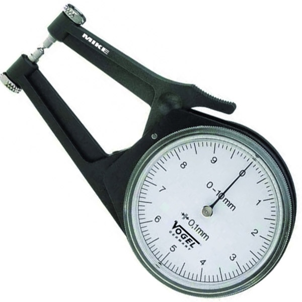 Đồng hồ đo độ dày 0 - 10mm, ±0.1mm, Vogel Germany 241420 Đồng hồ đo độ dày 0 - 10mm, ±0.1mm, Vogel Germany 241420