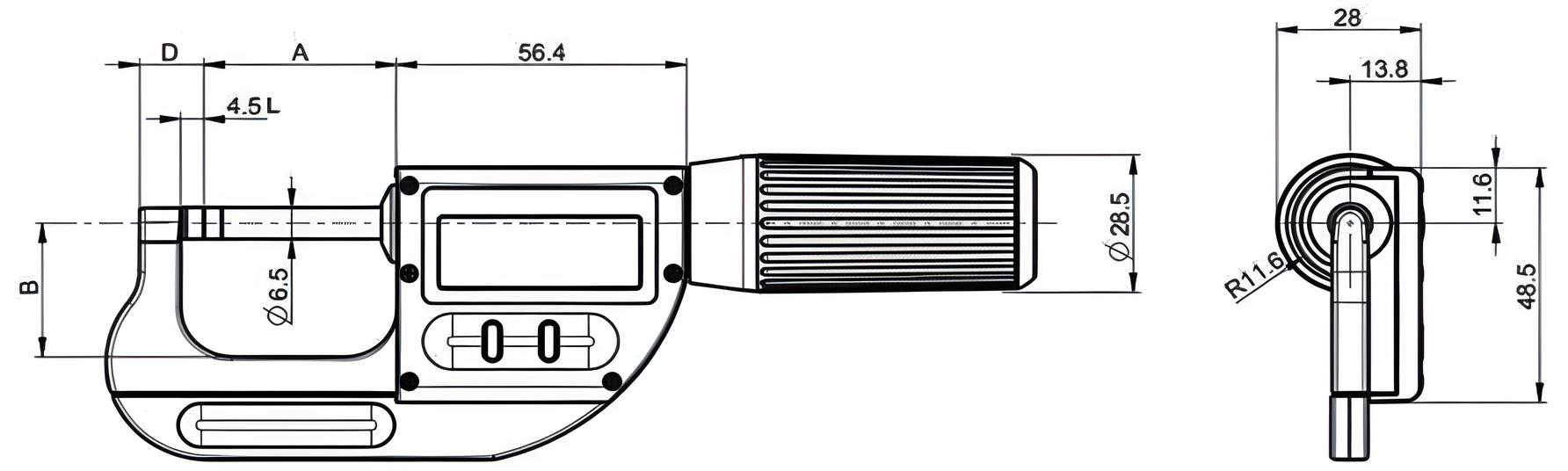 Bộ 3 panme điện tử 0 – 102mm, Sylvac 230188 S_Mike, IP 67 Bộ 3 panme điện tử 0 – 102mm, Sylvac 230188 S_Mike, IP 67