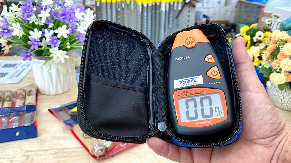 Máy đo độ ẩm gỗ, vật liệu Vogel Germany 641006, 4 cây kim