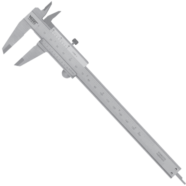 Thước kẹp cơ khí 20103, làm bằng inox, khoá bằng vít cố định Thước kẹp cơ khí 20103, làm bằng inox, khoá bằng vít cố định