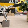 Chân đế gá đồng hồ so cao 120mm, Vogel Germany 258051